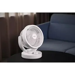 Вентилятор Ardesto FT-B25W настільний 15 см 30 Вт білий - мініатюра 9