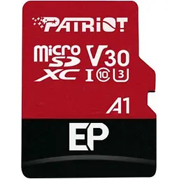 Карта пам'яті Patriot microSDXC EP 1TB UHS-I U3 V30 A1 Class 10 + SD адаптер (PEF1TBEP31MCX) [112842] - мініатюра 2