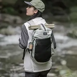 Рюкзак Naturehike NH20BB206 20 л графіт в клітинку - мініатюра 6