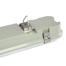 LED світильник IP65 лінійний під лампу 2хТ8 Videx 1.2М 220V (27666-000) - мініатюра 7