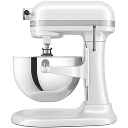 Кухонна машина KitchenAid Heavy Duty 5KSM55SXXEWH з підйомною чашею 5.2 л біла (5KSM55SXXEWH) - мініатюра 2