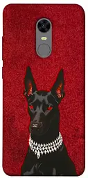 TPU чохол Demsky Premium doberman для Xiaomi Redmi 5 Plus / Redmi Note 5 (Single Camera)