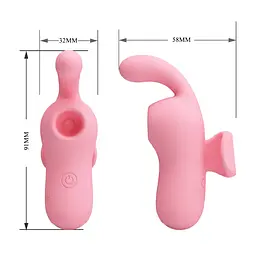 Вібростимулятор PRETTY LOVE MAGIC FAIRY, 10 vibration functions 10 tapping functions Memory function PRETTY LOVE BI-300086 102051 - мініатюра 7