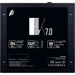Блок живлення 1stPlayer PS-700FK (FK-700-BK-EU) [140553] - мініатюра 6