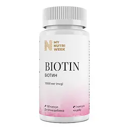Біотин, Biotin 10000 mcg - 100 caps