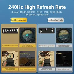 Кабель Vention DisplayPort-DisplayPort V 1.4 1 м (HCCBF) - мініатюра 4