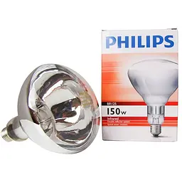 Лампа Philips інфрачервона BR125 IR 150 W E27 230-250 V Red1CT/10 (923211843801)