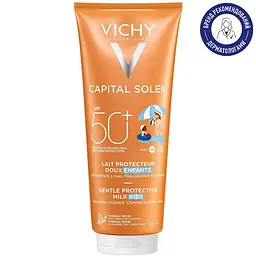 Сонцезахисне водостійке молочко Vichy Capital Soleil Milk для дітей SPF 50 300 мл (M4641821) - мініатюра 2