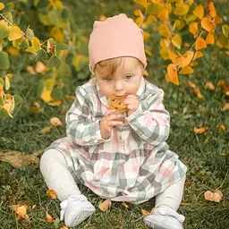 Пустушка кругла Baboo, латексна, 0+ міс., жовта (5-101) - мініатюра 6