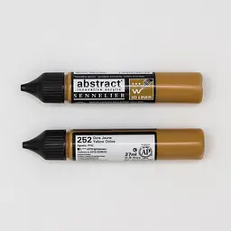 Лінер акриловий Sennelier Abstract, 3D, 27 мл, Жовта охра (Yellow Ochre)