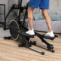 Орбітрек Hop-Sport HS-250CF Jucon чорно-золотистий - мініатюра 5