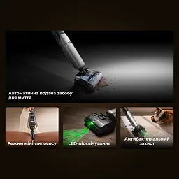 Бездротовий миючий пилосос MOVA X4 Mix - мініатюра 11