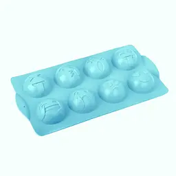 Форма силіконова Mys Silicone Emoji на 8 відділів 33х17.5х3см (41113) - мініатюра 4
