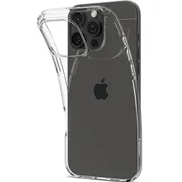 Прозорий чохол Spigen Liquid Crystal Crystal Clear для iPhone 16 Pro (ACS08112) - мініатюра 4