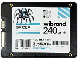 Накопичувач SSD Wibrand Sata 2.5 240GB Spider Bulk 256 250 (WI2.5SSD/SP240GB) - мініатюра 2