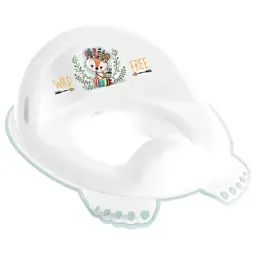 Накладка на унітаз Tega Baby WILD&FREE LITTLE FOX антиковзка, white green (DZ-002-103-LISEK)