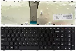 Клавіатура для ноутбука IBM/LENOVO B50-30, IdeaPad Z50-70 чорний, чорний фрейм (KB310234)