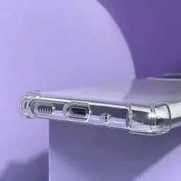 Чохол-накладка WXD Silicone HQ для Xiaomi Redmi Note 13 Pro 4G/Poco M6 Pro 4G Transparent - мініатюра 4