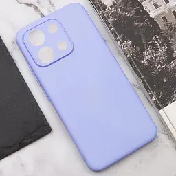 Чохол Silicone Cover Lakshmi Full Camera (AA) для Xiaomi Poco X6 Pro Бузковий / Dasheen - мініатюра 4