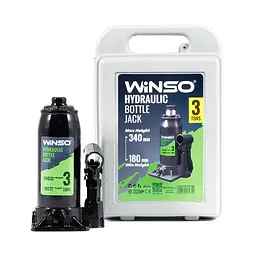 Домкрат гідравлічний пляшковий Winso 3 т 180-340 мм (170310) - мініатюра 2