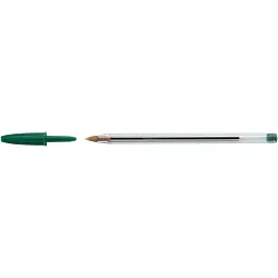 Ручка кулькова Bic Cristal, зелена (bc875976)