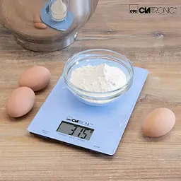 Ваги кухонні CLATRONIC KW 3626 Blue - мініатюра 3