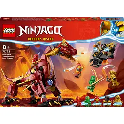 Конструктор LEGO Ninjago Вулканічний Дракон, що трансформує Хітвейва, 479 деталей (71793)