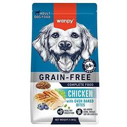 Сухий корм для собак Wanpy Adult Dog Grain Free Chicken Ванпі беззерновий з куркою 1.5 кг