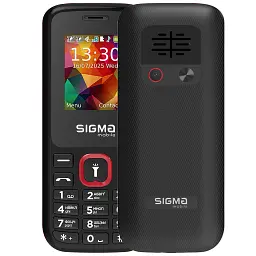 Мобільний телефон Sigma X-style 171 MINI Black-Red (4827798813744)