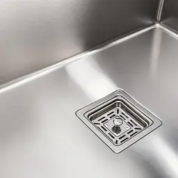 Кухонна мийка Platinum Handmade HSB з нержавіючої сталі 3 мм прямокутна 70x50x23 см (SP000037022) - мініатюра 6