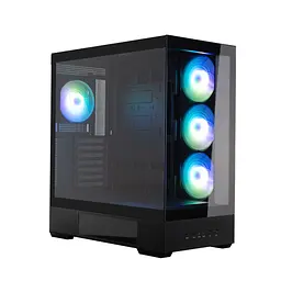 Zalman Корпус P40 DS без БЖ, 2xUSB3.0, 1x Type C, 3x120мм ARGB Reverse, 1x120мм ARGB, VGA 420мм, LCS ready, TG Side/Front Panel, Display, ATX, чорний - мініатюра 2