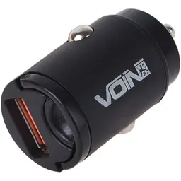 Автомобільний зарядний пристрій Voin 30W, 1USB QC4.0 12/24V (C-30160Q)