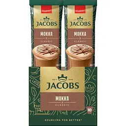 Напій кавовий Jacobs 3 в 1 Classic Mokka 21 г х 10 шт.