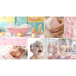 Губка для купання BabyOno рожева (1640/01) - мініатюра 6