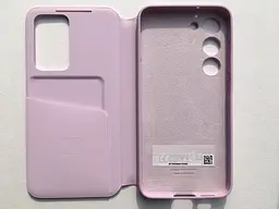 Оригінальний чохол-книжка для Samsung Galaxy S23 (6.1") S-View Clear View Cover Smart EF-ZS911CVEGRU Lilac - мініатюра 8