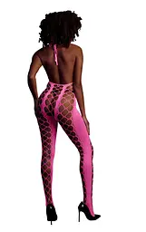 Бодістокінг Ouch! Bodystocking With Halterneck Pink, XS/XL - мініатюра 2