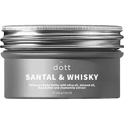 Парфюмерный батер для тела Dott Santal & Whisky 200 г