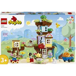 Конструктор LEGO DUPLO Town Домик на дереве 3 в 1, 136 деталей (10993)