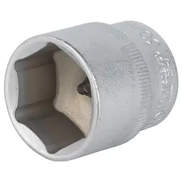 Торцева головка Sigma шестигранна коротка 1/2" 30мм CrV mid (6071301) - мініатюра 3