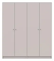Комплект Doros Промо з полицями Кашемір 2+2 ДСП 180х48х204 (44900290) - мініатюра 2