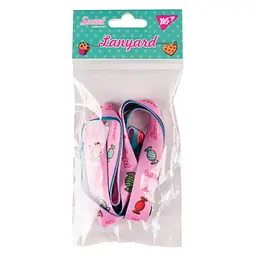 Стрічка для бейджа із карабіном Yes Sweet Cream 940333 - мініатюра 3