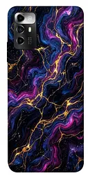 TPU чохол Demsky Purple space marble для ZTE Blade A72