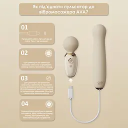 Пульсатор Zalo - AVA Attachment Ivory White для смарт-вібромасажера Zalo - AVA - мініатюра 9