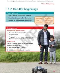 Cambridge Primary Computing. Learner's Book 1 with Digital Access (1 Year) - мініатюра 5
