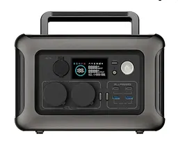 Power station ALLPOWERS R600 APP Control, 600W, 299Wh LiFePO4 3500Cycles, MPPT 300w max, CAR port, DC12/24V, 2хAC 220V, 2xUSB-TYPE-C 100W, 2xUSB-A 36W, XT60, wireless 15W, Fast charge 60min, 298×195×190mm, 5.6kg, Q2 - мініатюра 2