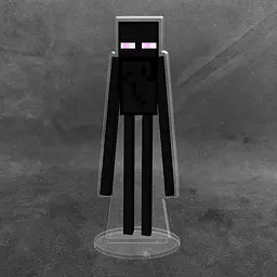 Акрилова колекційна фігурка Minecraft Майнкрафт Ендермен Мандрівник Краю