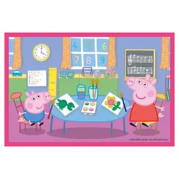 Кубики-пазл Clementoni Peppa pig 6 шт. (40659) - мініатюра 4