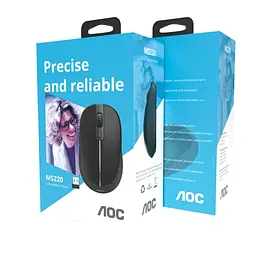 Мишка AOC MS220B Wireless Black (MS220B/LA) - мініатюра 11