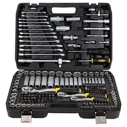 Набір насадок торцевих і біт Sigma 1/4", 3/8", 1/2" 216 шт CrV (6003841) - мініатюра 2