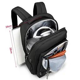 Рюкзак Tigernu T-B3585 15.6 Black - мініатюра 7